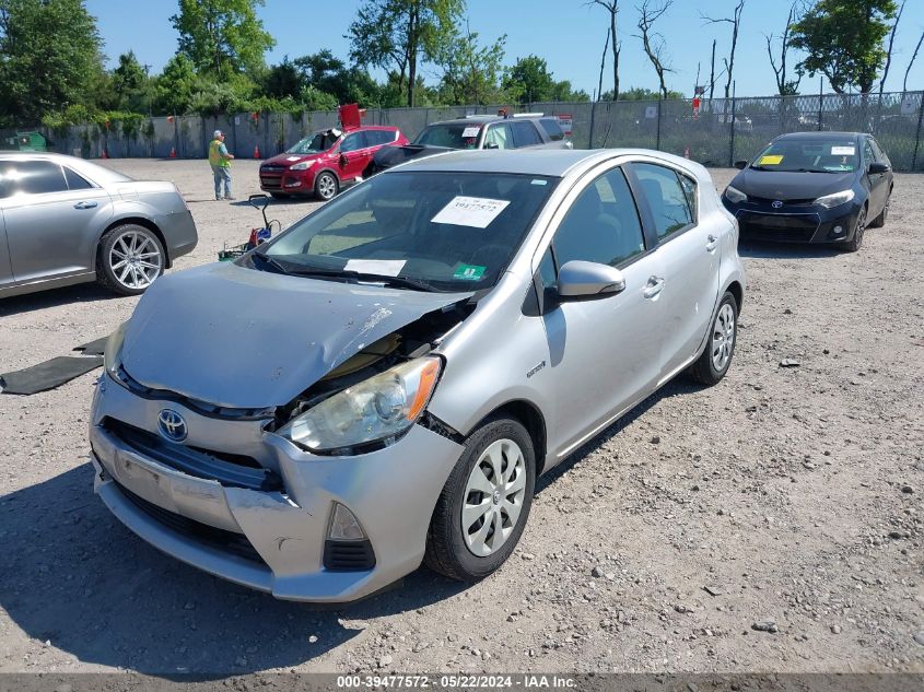 2012 Toyota Prius C Three VIN: JTDKDTB30C1502088 Lot: 39477572