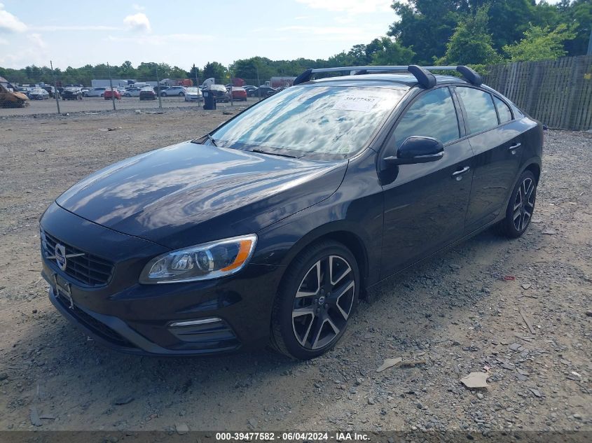 2017 Volvo S60 T5 Dynamic VIN: YV126MFL5H2440953 Lot: 39477582