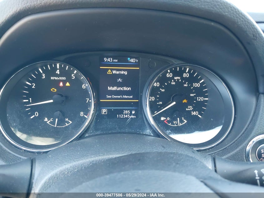 2018 Nissan Rogue Sv VIN: 5N1AT2MV4JC819618 Lot: 39477586