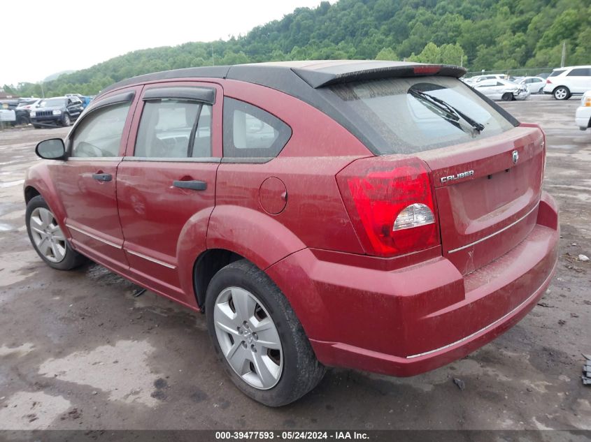 1B3HB48B67D253841 | 2007 DODGE CALIBER