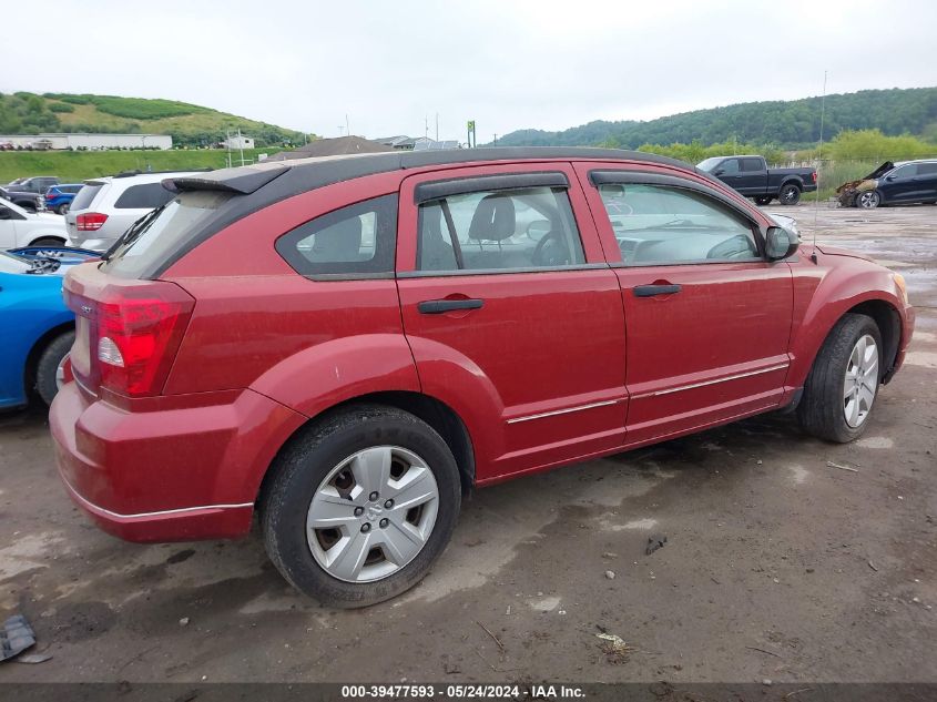 1B3HB48B67D253841 | 2007 DODGE CALIBER