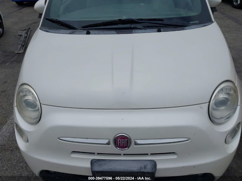 2015 Fiat 500E Battery Electric VIN: 3C3CFFGE0FT527357 Lot: 39477596