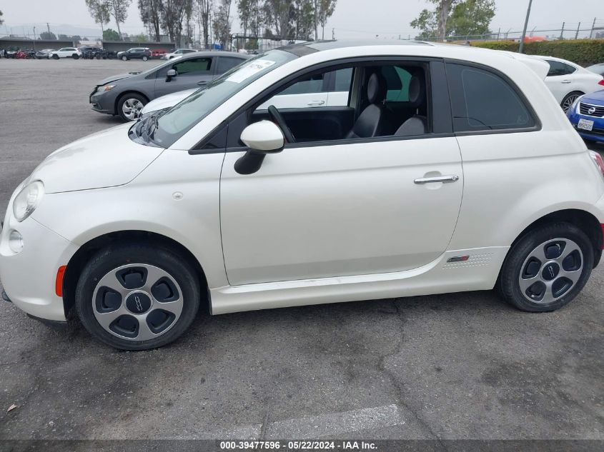 2015 Fiat 500E Battery Electric VIN: 3C3CFFGE0FT527357 Lot: 39477596