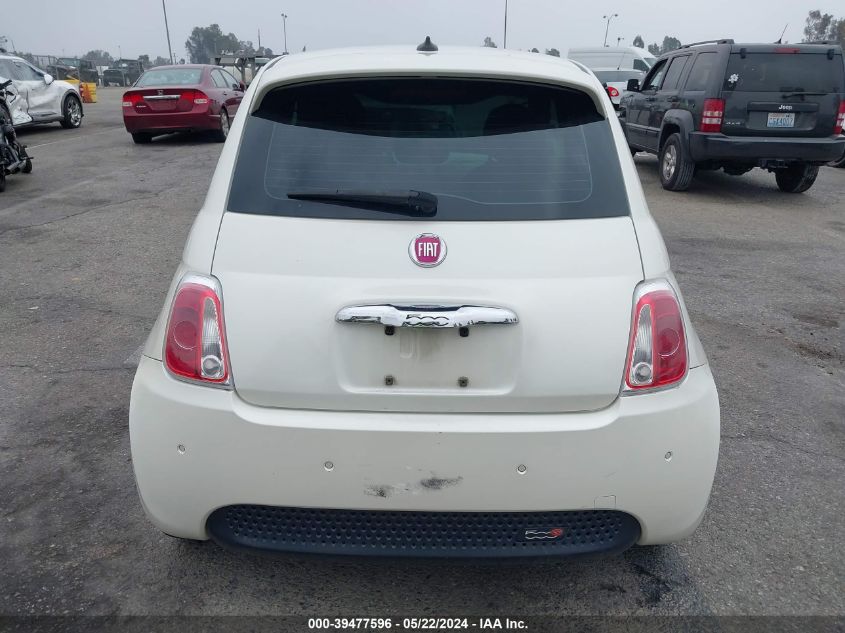 2015 Fiat 500E Battery Electric VIN: 3C3CFFGE0FT527357 Lot: 39477596