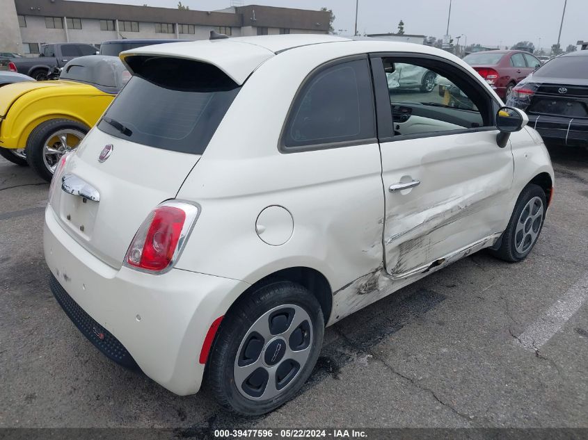 2015 Fiat 500E Battery Electric VIN: 3C3CFFGE0FT527357 Lot: 39477596