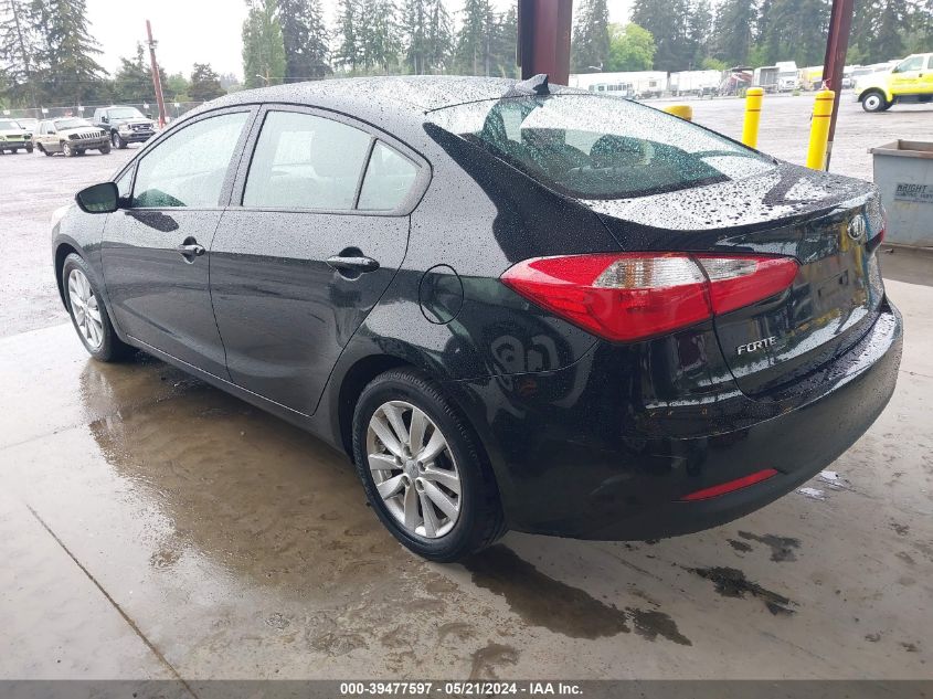 2016 KIA FORTE LX - KNAFX4A69G5455021