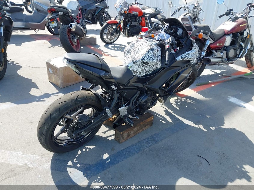 2024 KAWASAKI EX650 SN O, 649 CC(VIN: ML5EXEP18RDAC9693