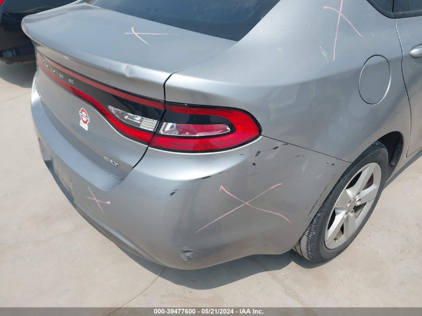 2016 Dodge Dart Sxt VIN: 1C3CDFBB7GD515264 Lot: 39477600