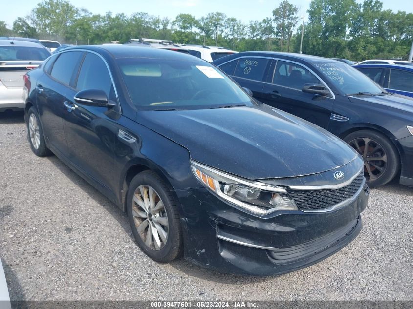 2017 Kia Optima Lx VIN: 5XXGT4L38HG155599 Lot: 39477601