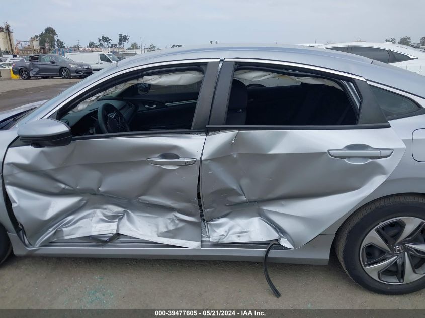 2020 Honda Civic Lx VIN: 2HGFC2F65LH570845 Lot: 39477605