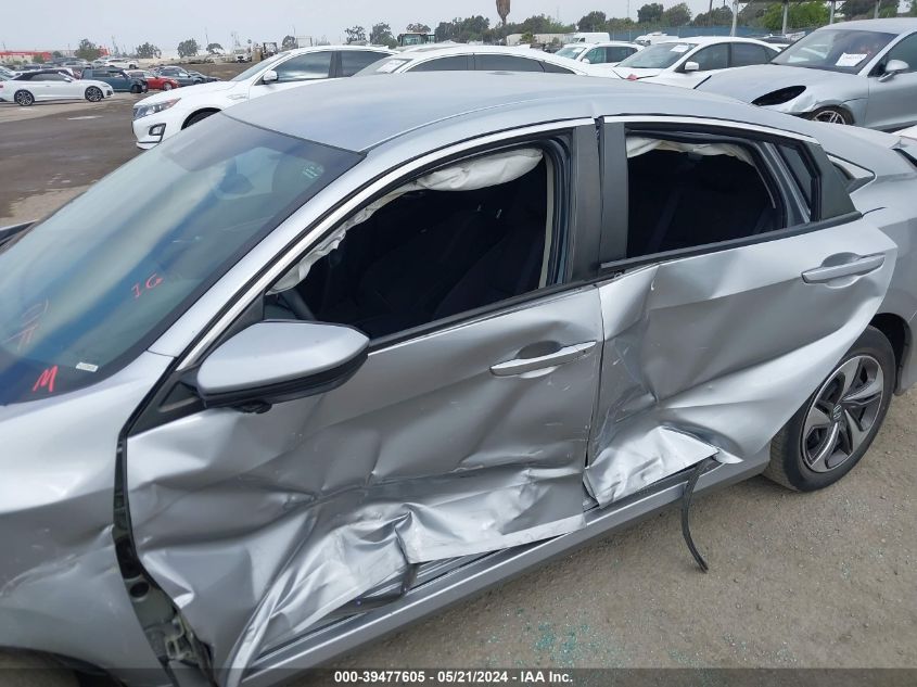 2020 Honda Civic Lx VIN: 2HGFC2F65LH570845 Lot: 39477605