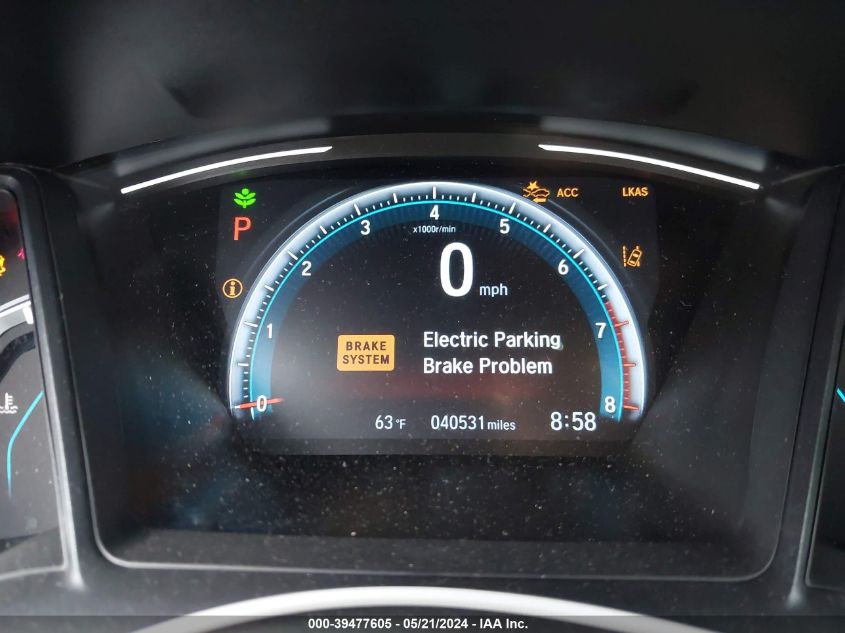 2020 Honda Civic Lx VIN: 2HGFC2F65LH570845 Lot: 39477605