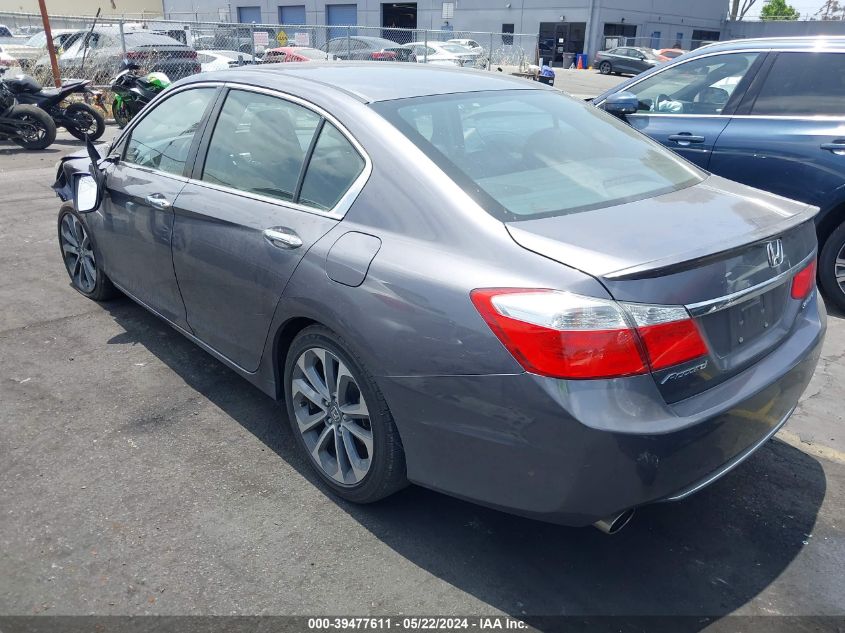 2015 Honda Accord Sport VIN: 1HGCR2F57FA210049 Lot: 39477611