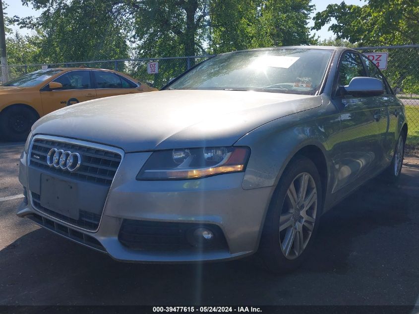 2010 Audi A4 2.0T Premium VIN: WAUBFAFL9AN056163 Lot: 39477615