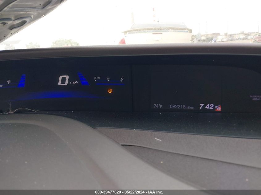 2012 Honda Civic Ex VIN: 19XFB2F88CE039072 Lot: 39477620