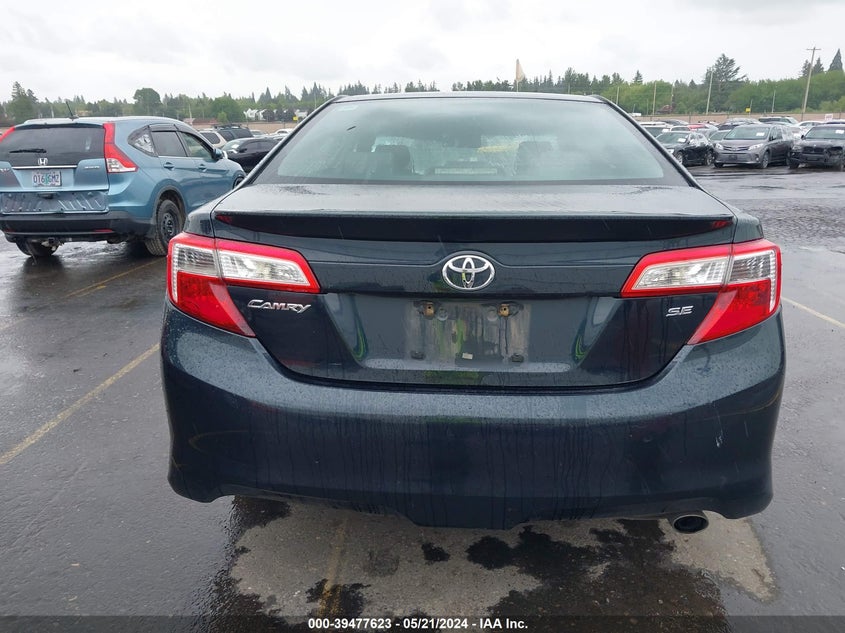 2012 Toyota Camry Se VIN: 4T1BF1FK5CU603881 Lot: 39477623