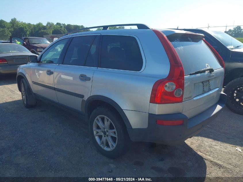 2004 Volvo Xc90 T6 VIN: YV1CZ91H741076224 Lot: 39477648