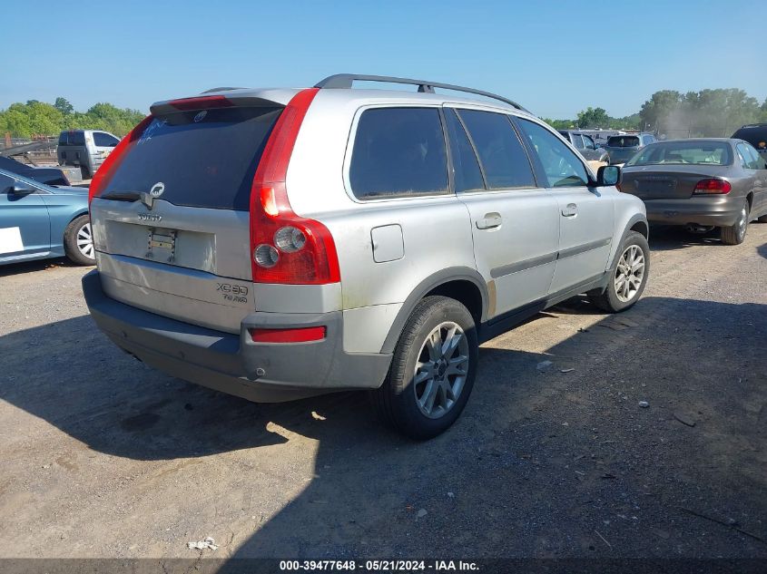 2004 Volvo Xc90 T6 VIN: YV1CZ91H741076224 Lot: 39477648