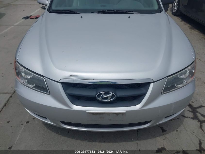 2008 Hyundai Sonata Gls VIN: 5NPET46C48H386569 Lot: 39477653