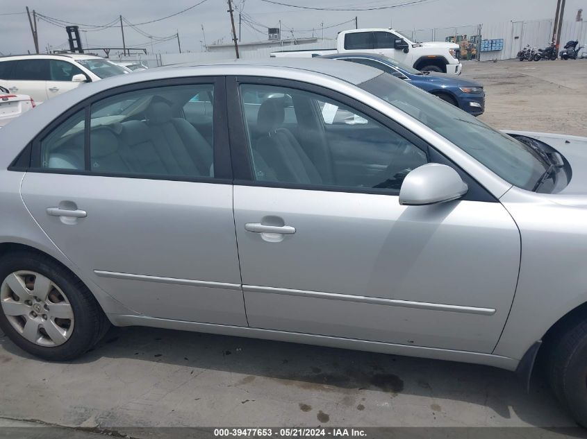 2008 Hyundai Sonata Gls VIN: 5NPET46C48H386569 Lot: 39477653