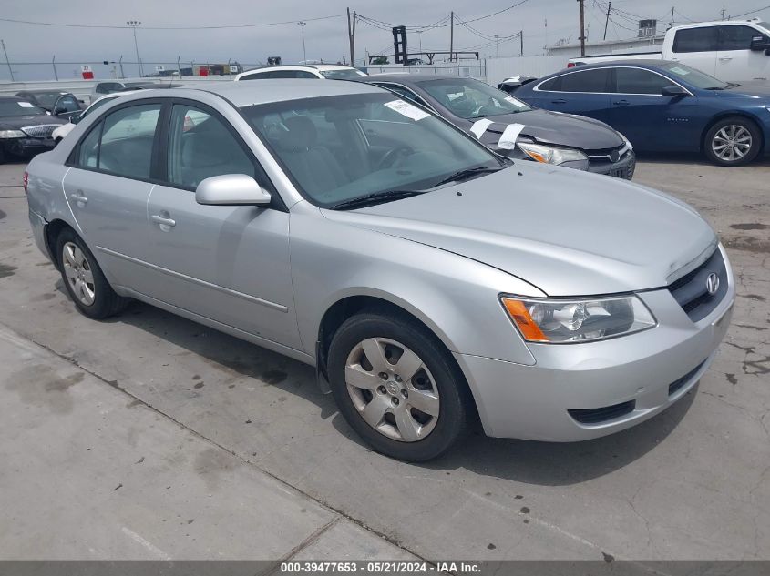 2008 Hyundai Sonata Gls VIN: 5NPET46C48H386569 Lot: 39477653