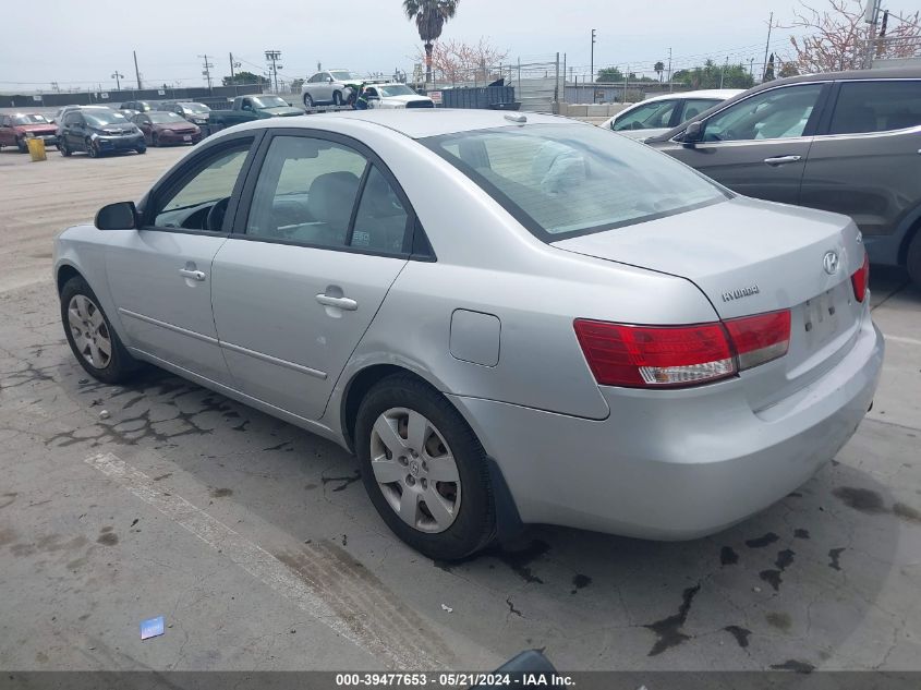 2008 Hyundai Sonata Gls VIN: 5NPET46C48H386569 Lot: 39477653