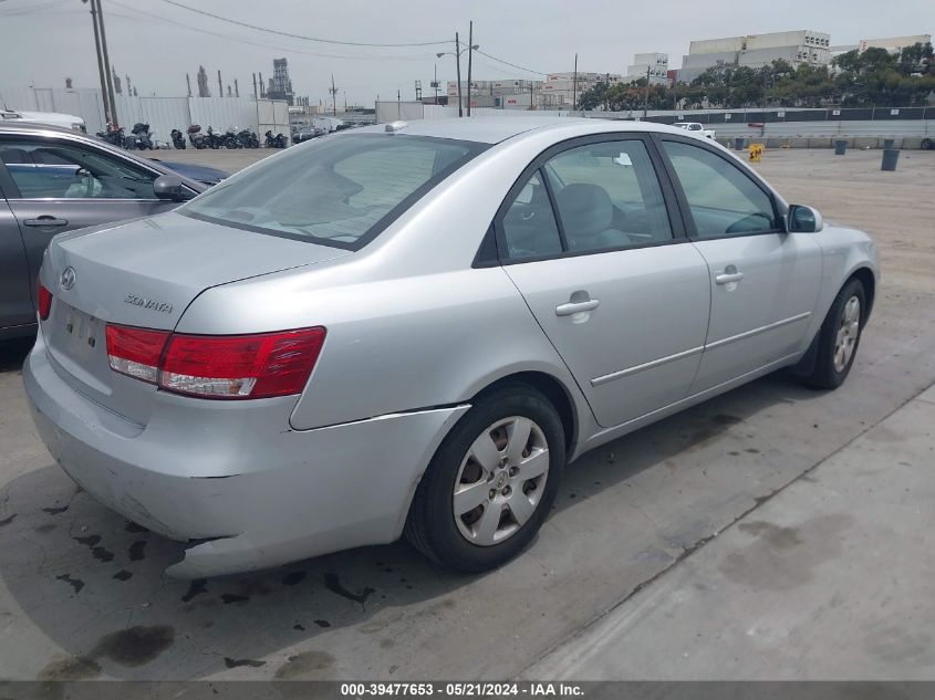 2008 Hyundai Sonata Gls VIN: 5NPET46C48H386569 Lot: 39477653