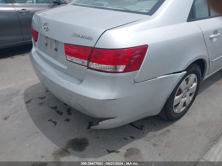 2008 Hyundai Sonata Gls VIN: 5NPET46C48H386569 Lot: 39477653