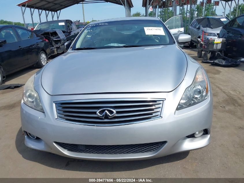 2013 Infiniti G37 VIN: JN1CV6FEXDM771197 Lot: 39477656