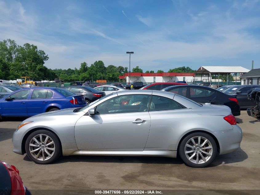 2013 Infiniti G37 VIN: JN1CV6FEXDM771197 Lot: 39477656