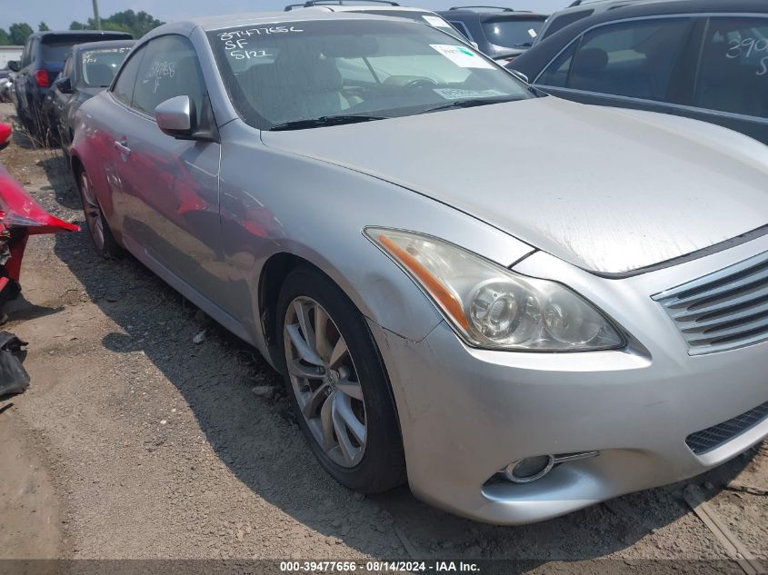 2013 Infiniti G37 VIN: JN1CV6FEXDM771197 Lot: 39477656