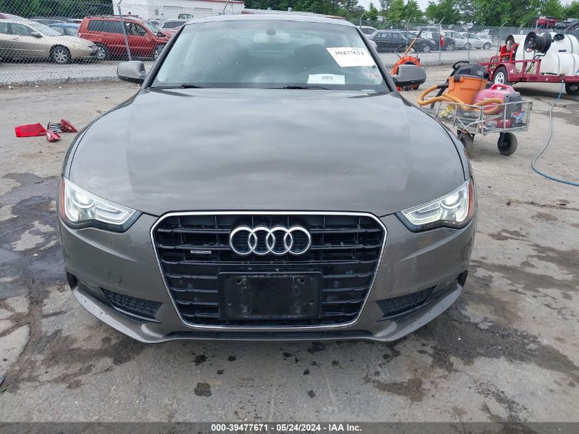 2014 Audi A5 2.0T Premium VIN: WAULFAFR0EA002711 Lot: 39477671