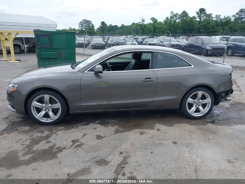 2014 Audi A5 2.0T Premium VIN: WAULFAFR0EA002711 Lot: 39477671