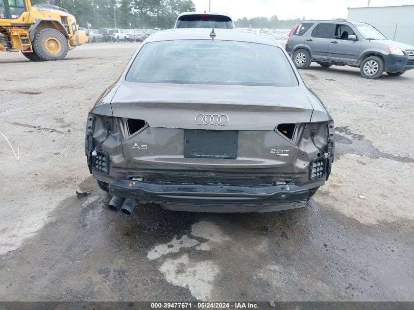 2014 Audi A5 2.0T Premium VIN: WAULFAFR0EA002711 Lot: 39477671