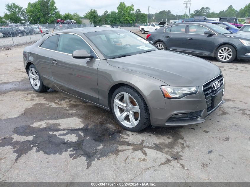 2014 Audi A5 2.0T Premium VIN: WAULFAFR0EA002711 Lot: 39477671