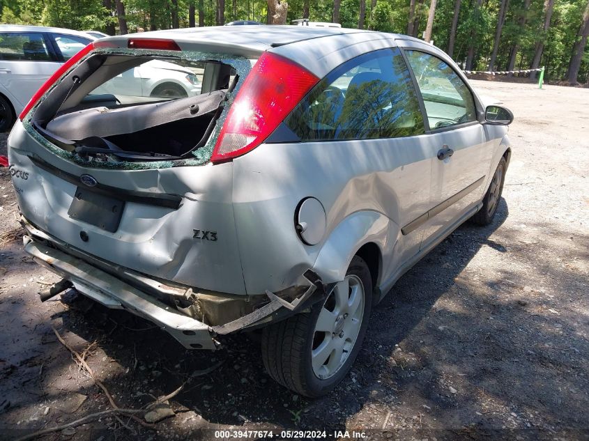 2001 Ford Focus Zx3 VIN: 3FAFP31381R132530 Lot: 39477674