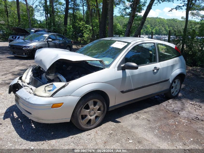 2001 Ford Focus Zx3 VIN: 3FAFP31381R132530 Lot: 39477674