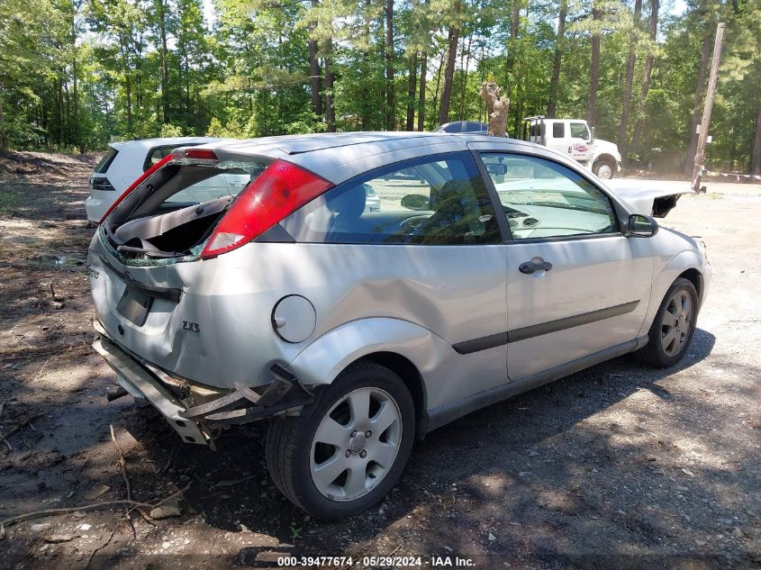 2001 Ford Focus Zx3 VIN: 3FAFP31381R132530 Lot: 39477674