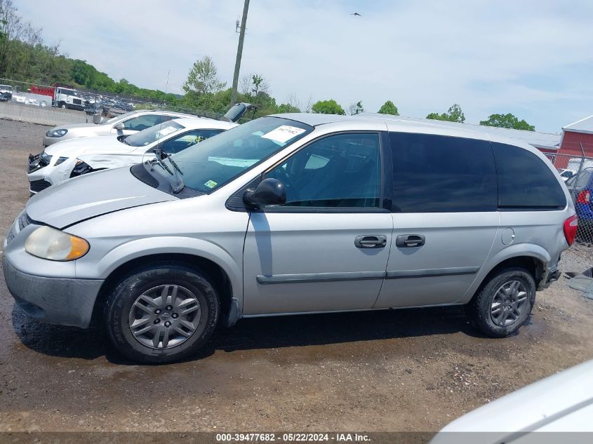 2005 Dodge Caravan Se VIN: 1D8GP25EX5B236937 Lot: 39477682