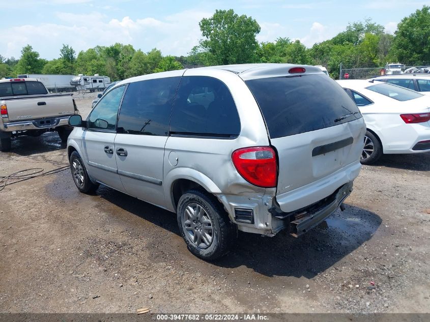 2005 Dodge Caravan Se VIN: 1D8GP25EX5B236937 Lot: 39477682