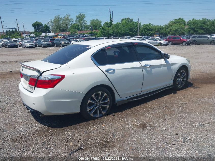 2014 Honda Accord Sport VIN: 1HGCR2F59EA028285 Lot: 39477683