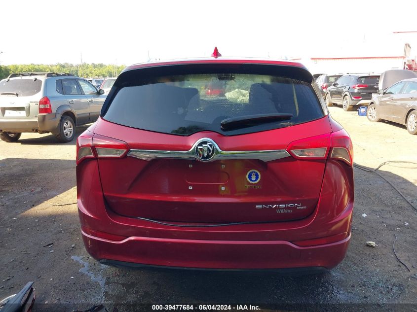 2020 Buick Envision Awd Essence VIN: LRBFX2SAXLD122299 Lot: 39477684