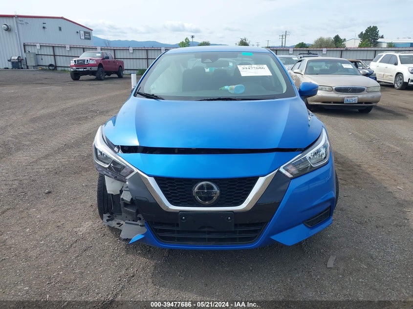 2021 Nissan Versa Sv Xtronic Cvt VIN: 3N1CN8EV5ML827246 Lot: 39477686