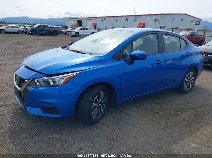 2021 Nissan Versa Sv Xtronic Cvt VIN: 3N1CN8EV5ML827246 Lot: 39477686