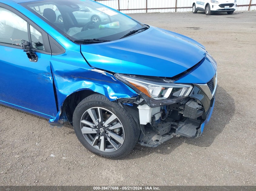 2021 Nissan Versa Sv Xtronic Cvt VIN: 3N1CN8EV5ML827246 Lot: 39477686