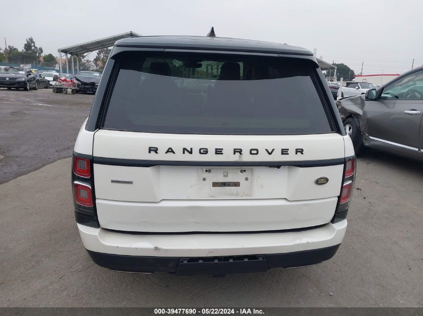 2018 Land Rover Range Rover 5.0L V8 Supercharged VIN: SALGS2RE5JA389497 Lot: 39477690