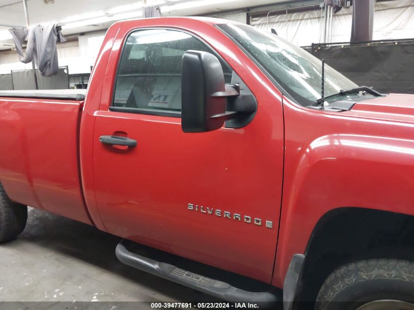 2009 Chevrolet Silverado 1500 Work Truck VIN: 1GCEC14X79Z105654 Lot: 39477691