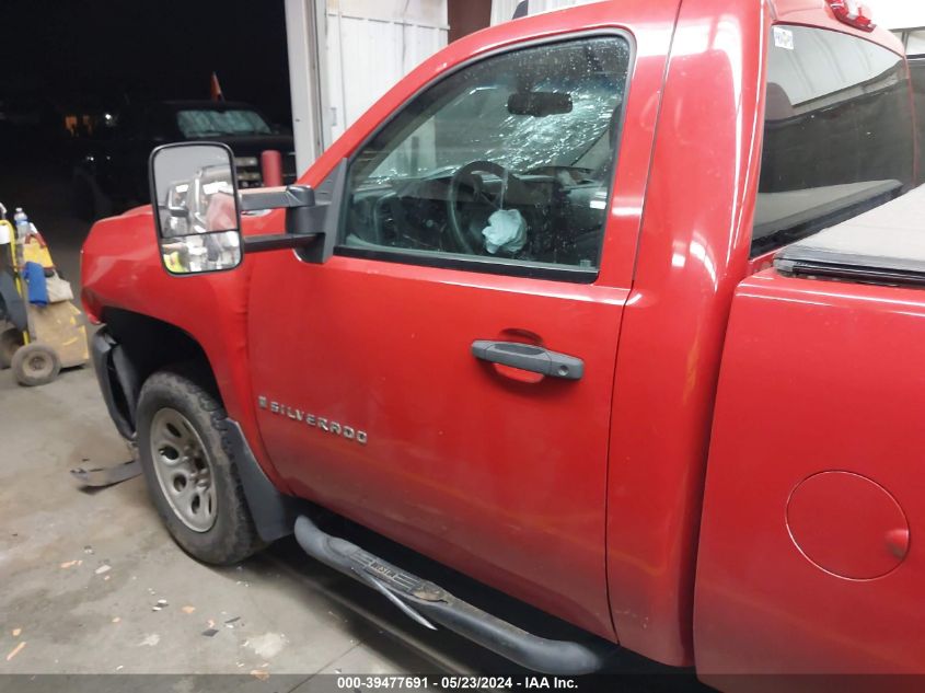 2009 Chevrolet Silverado 1500 Work Truck VIN: 1GCEC14X79Z105654 Lot: 39477691