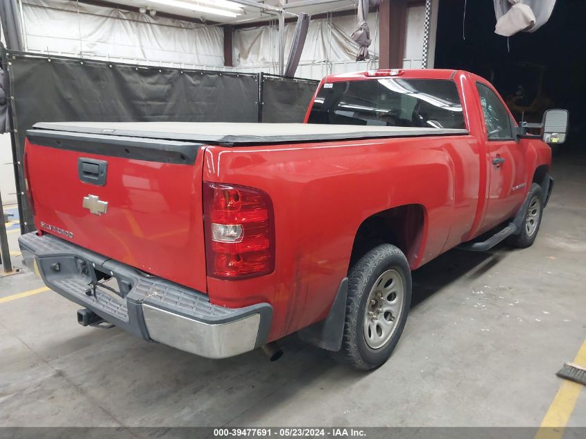 2009 Chevrolet Silverado 1500 Work Truck VIN: 1GCEC14X79Z105654 Lot: 39477691