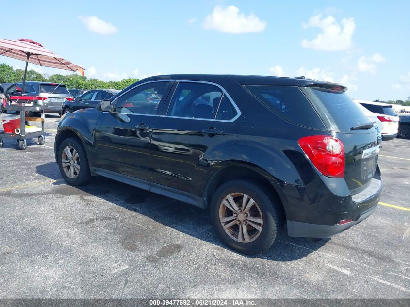 2013 Chevrolet Equinox Ls VIN: 2GNALBEK1D1110252 Lot: 39477692